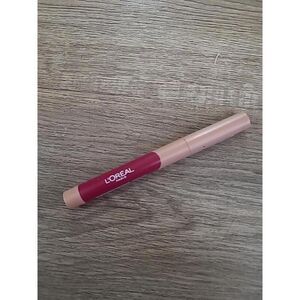 Loreal Paris Matte Lip Crayon Burgundy Lipstick 515 No Fig Deal